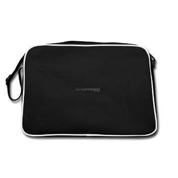 texte blckdressed dans la conception de texte - Sac Retro - noir/blanc - Dos