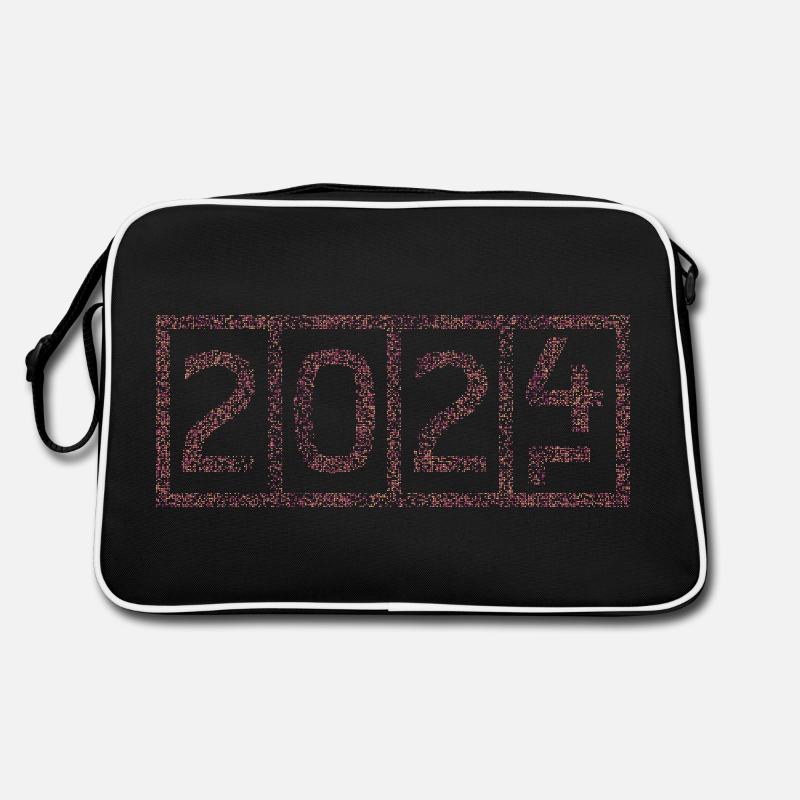 Digital New Year Shift Retro Bag