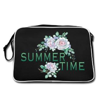 Roses - Sac Retro - noir/blanc - Dos