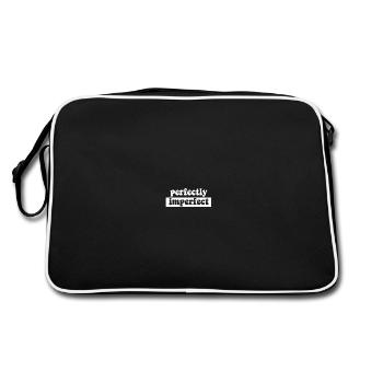parfaitement imparfait - Sac Retro - noir/blanc - Dos