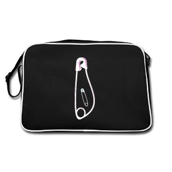 annonce de grossesse - Sac Retro - noir/blanc - Dos