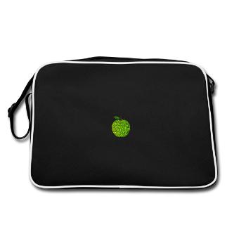 Conception Apple - Sac Retro - noir/blanc - Dos
