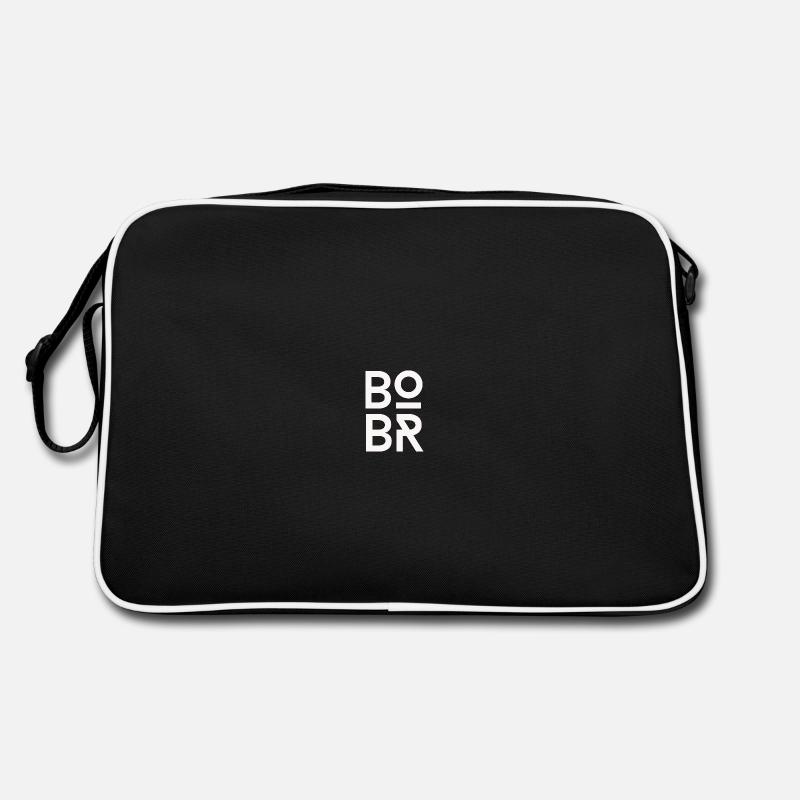 BOBR - Retro Tasche - Schwarz/Weiß