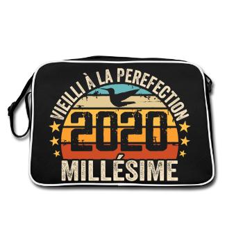 Millésime 2020 Cadeau D’anniversaire Rétro 2020 - Sac Retro - noir/blanc - Dos