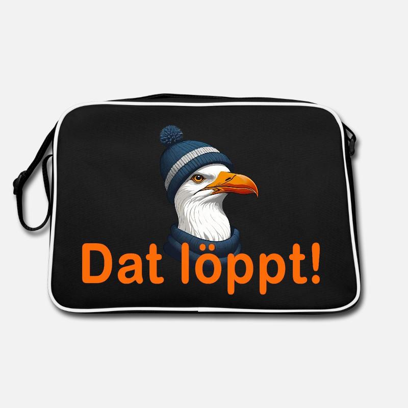 Dat löppt! Retro Tasche