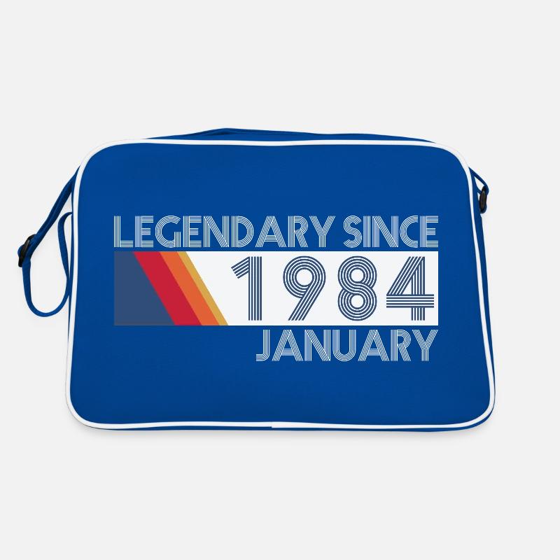 Retro SiFi Legendary since January 1984 - Geburtst Retro Tasche