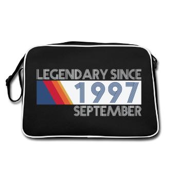 Retro SiFi Legendary since September 1997 - Birth - Retro Bag - black/white - Back