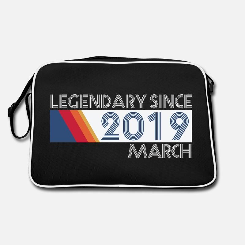 Retro SiFi Legendary since March 2019 - Geburtstag Retro Tasche