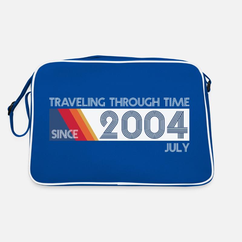 Funny Zeitreise Geburtstags Design July 2004 Retro Tasche