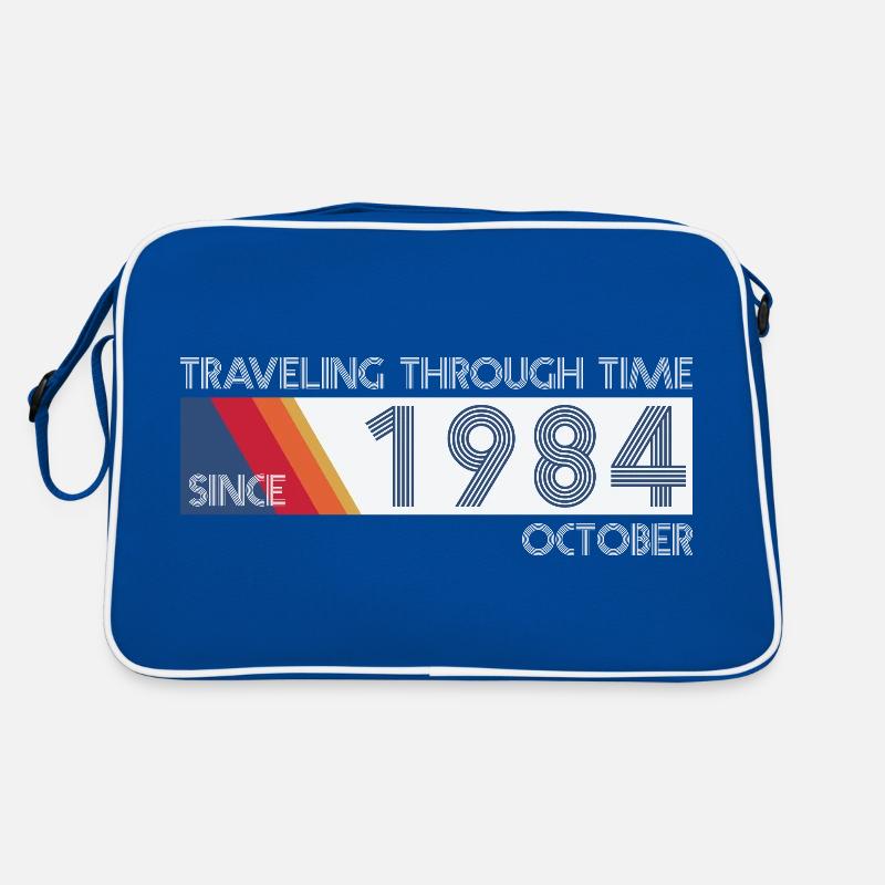 Funny Zeitreise Geburtstags Design October 1984 Retro Tasche