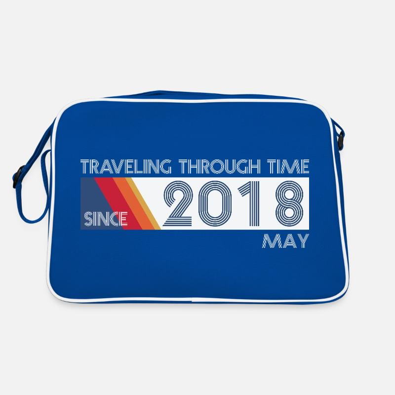 Funny Zeitreise Geburtstags Design May 2018 Retro Tasche