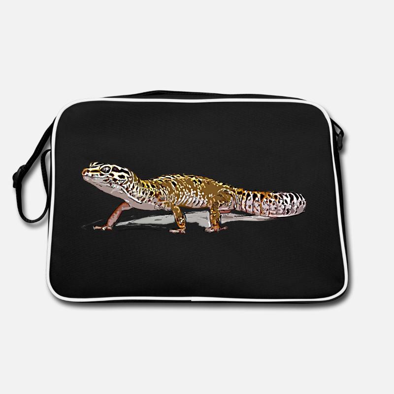 Gecko léopard Sac Retro
