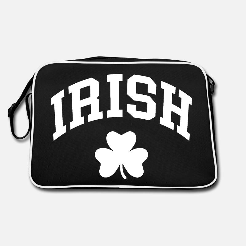 Trèfle irlandais Sac Retro