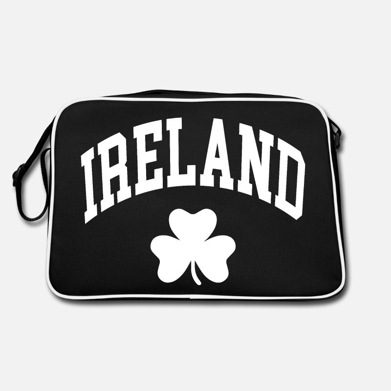 Ireland Shamrock Retro Tasche
