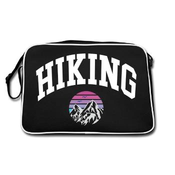 Wander - Retro Bag - black/white - Back