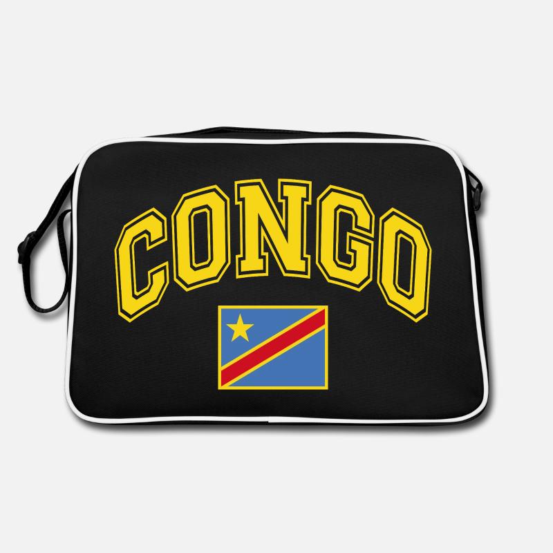 Congo Flag Retro Bag
