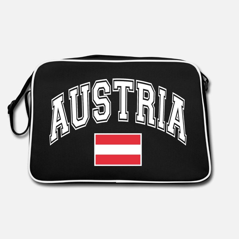 Austria Austria Flag Retro Bag