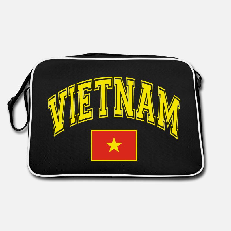 Drapeau du Vietnam Sac Retro