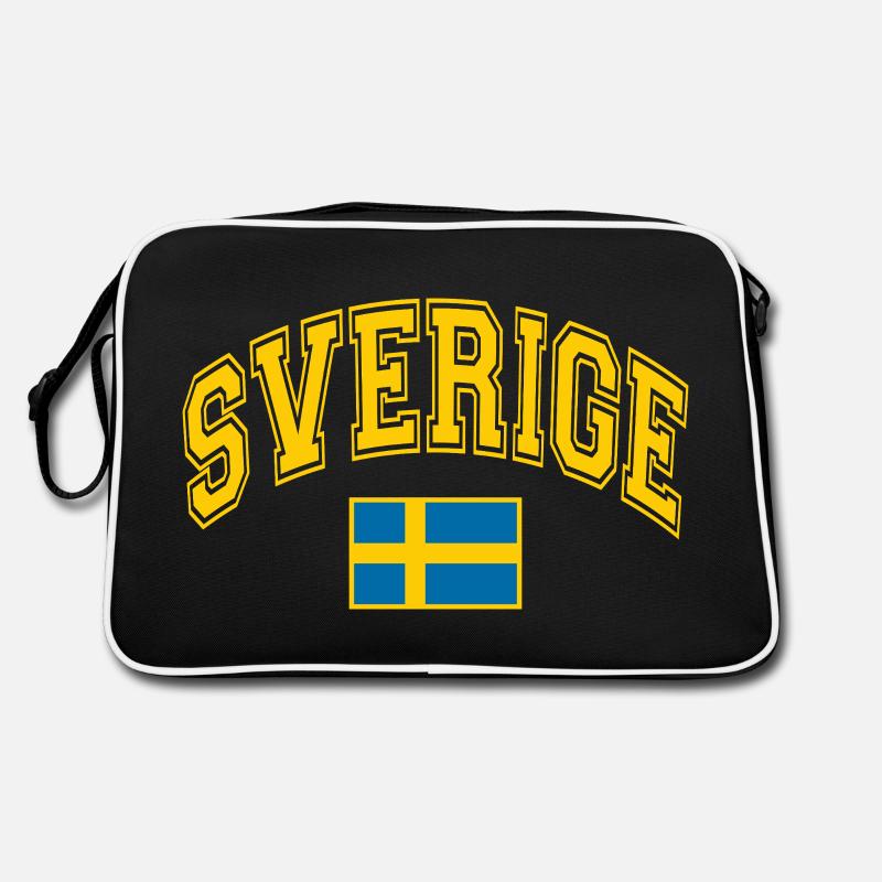 Drapeau de la Suède Sac Retro