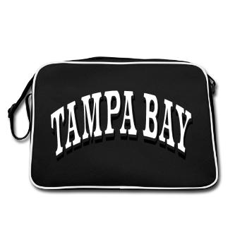 Tampa Bay - Retro Bag - black/white - Back