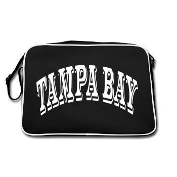 Tampa Bay - Retro Bag - black/white - Back