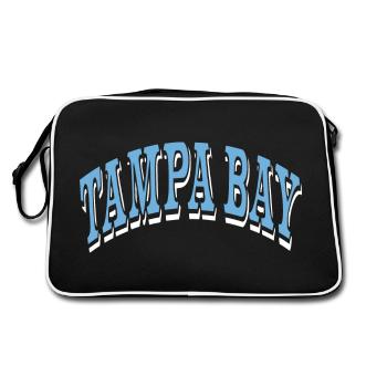 Tampa Bay - Retro Bag - black/white - Back