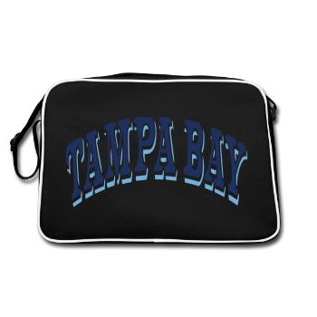 Tampa Bay - Retro Bag - black/white - Back