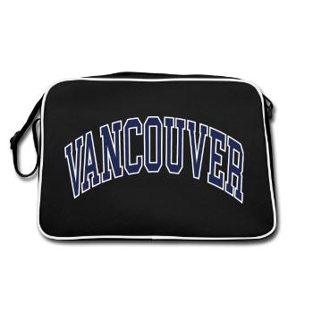 Vancouver - Sac Retro - noir/blanc - Dos