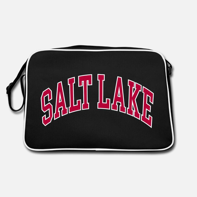 Salt Lake - Retro Tasche - Schwarz/Weiß