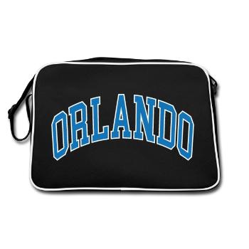 Orlando - Retro Bag - black/white - Back