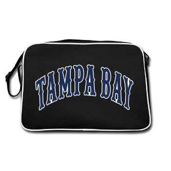 Tampa Bay - Retro Bag - black/white - Back