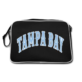 Tampa Bay - Retro Bag - black/white - Back