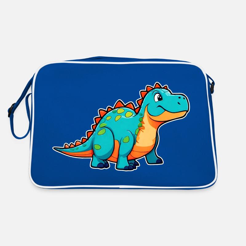 Cute Comic Dinosaur Retro Bag