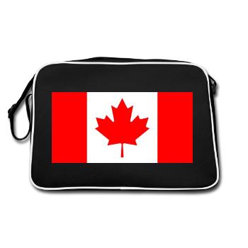 Canada - Sac Retro - noir/blanc - Dos