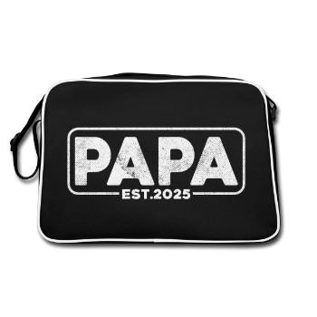 Papa 2025 - Sac Retro - noir/blanc - Dos