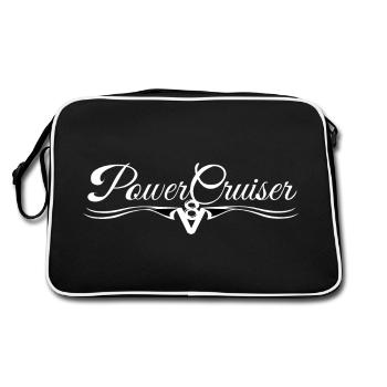 PowerCruiser V8 - Retro Bag - black/white - Back