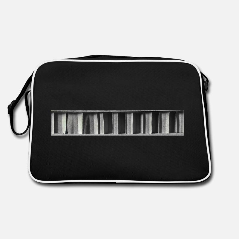 Inner Journey - Retro Bag - black/white