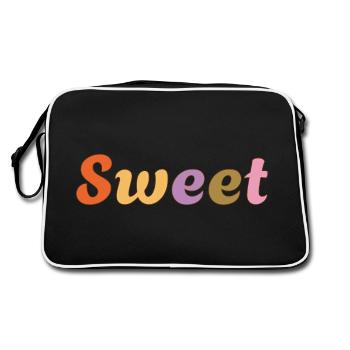 Sucré - Sac Retro - noir/blanc - Dos