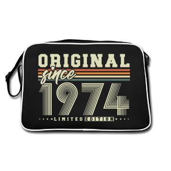 Original since 1974 Limited edition - Retro Bag - black/white - Back
