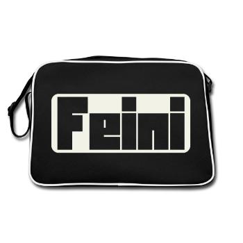 Feini - Des produits pour chiens pour tous les ;) - Sac Retro - noir/blanc - Dos