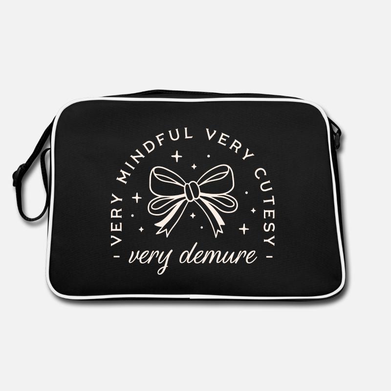 Very demure very mindfu very cutesy Retro Bag