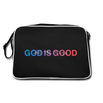 God Is Good All TheTime - Retro Bag - black/white - Back