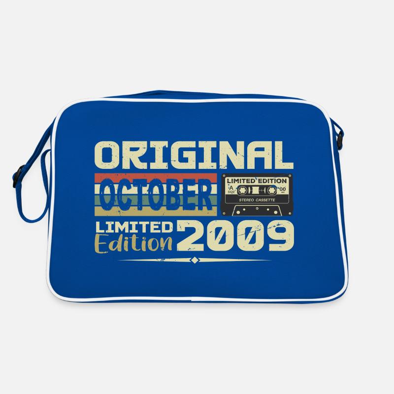 Geburtstag Oktober 2009 Original | Oktober 2009 Retro Tasche