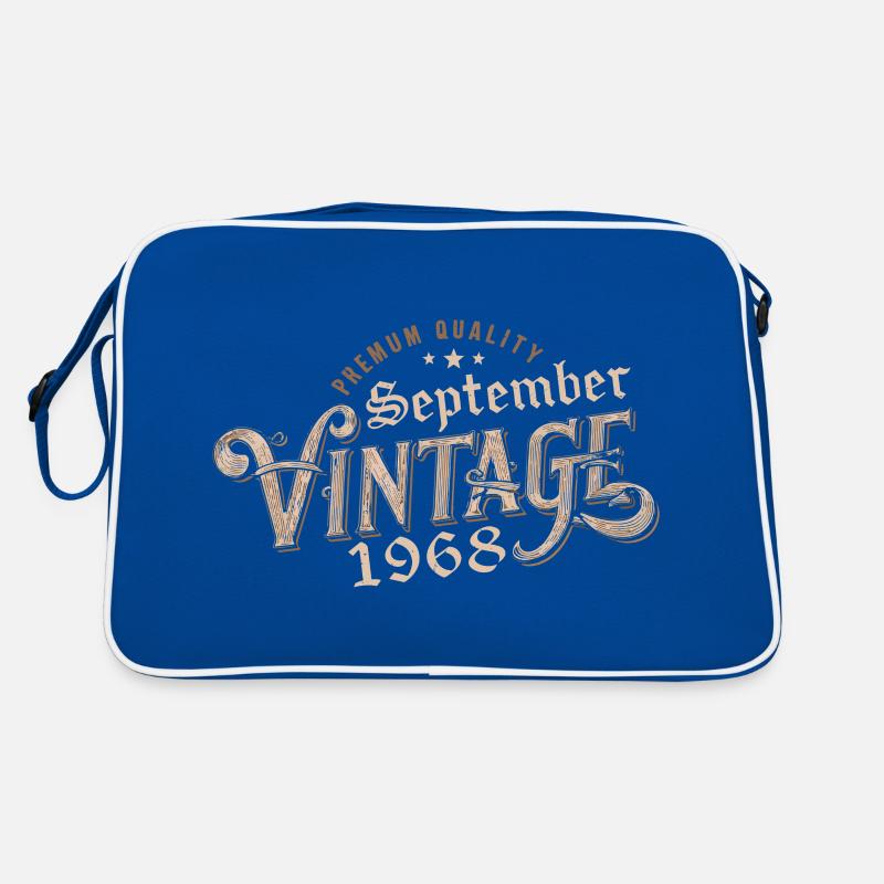Birthday September 1968 Gift September 1968 Retro Bag