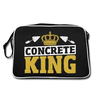 Concrete Workers Concrete Kings - Retro Bag - black/white - Back
