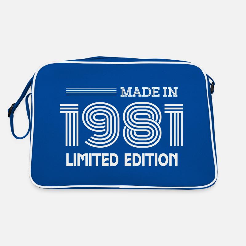 1981 Birthday Gift 1981 Gift Idea Retro Bag