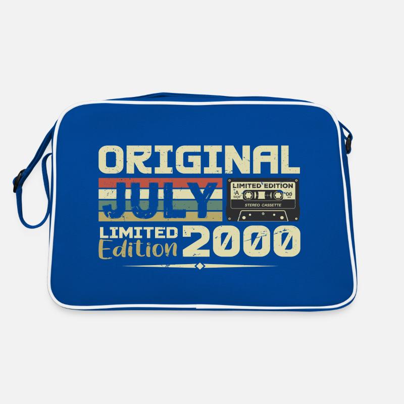 Juli 2000 Geburtstagsgeschenk Geboren im Juli Retro Tasche