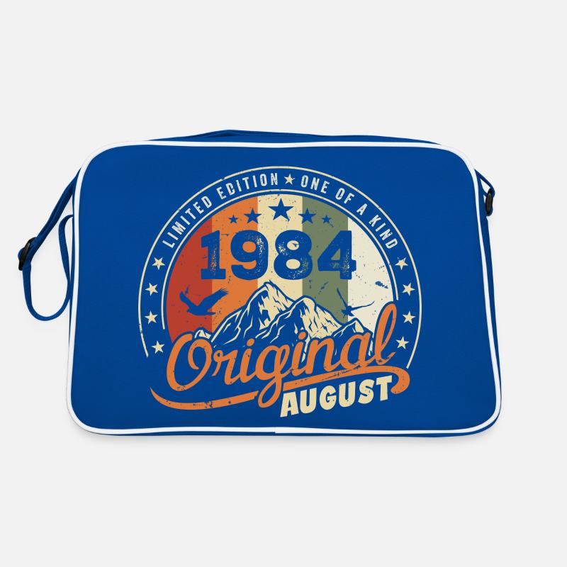 August 1984 Geburtstagsgeschenk August 1984 Retro 1984 Retro Tasche