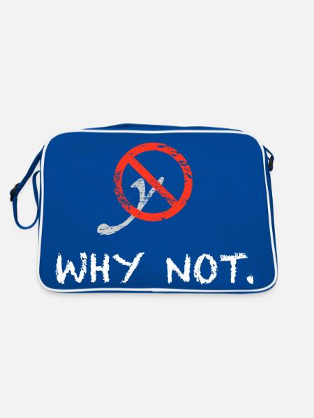 Pourquoi pas. - Sac Retro - bleu/blanc - Dos