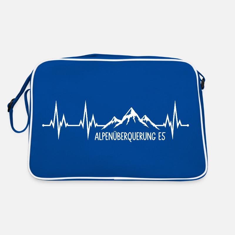 Alpenüberquerung E5 Retro Tasche